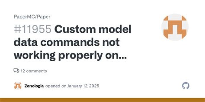 1.17 Custom Model Data Not Working