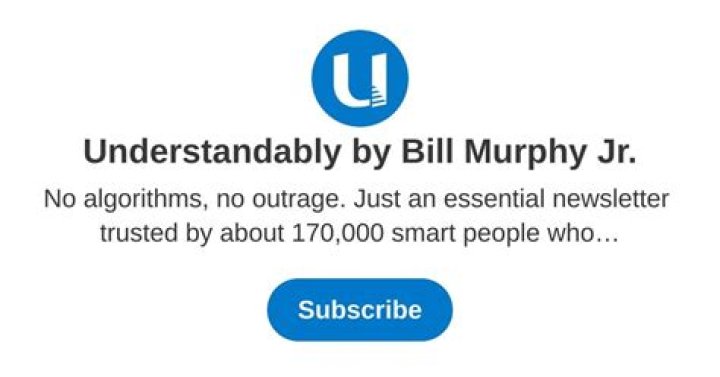 Bill Murphy Jr. | Substack
