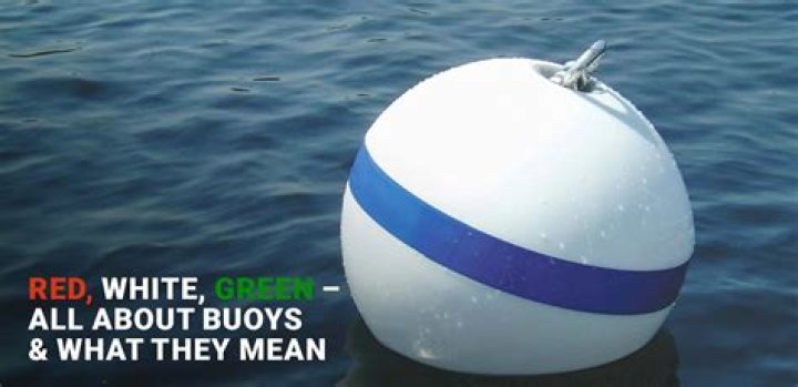 What are the red buoys for?